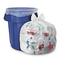 33 Gallon Clear Trash Bags - 33