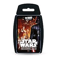 Top Trumps Star Wars Episodes 4-6 Specials Card Game, Play with Luke Skywalker, Darth Vader, Emperor Palpatine and OBI-Wan Kenobi, Educational for 2 Plus Players Makes a Great Gift for Ages 6 Plus