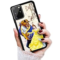 for Samsung A32 5G, for Samsung Galaxy A32 5G only, Durable Protective Soft Back Case Phone Cover, HOT13689 Beauty Beast Belle Dance 13689