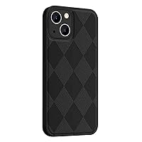 ZIFENGXUAN-Case for iPhone 15 Pro Max/15 Plus/15 Pro/15, Full Lens Protection Soft Shockproof Durable Phone Cover in TPU (15 Plus,Black)
