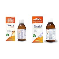 Chestal Honey Adult Cold and Cough Syrup for Nasal and Chest Congestion, Runny Nose, and Sore Throat Relief - 6.7 Fl oz & Chestal Adult Cold and Cough Syrup for Nasal and Chest Congestion