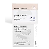 Wrinkles Schminkles Mouth & Lip Set | Mouth & Lip Wrinkle Patch | Self-Dissolving Patches for Smile Lines