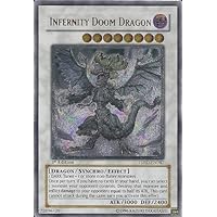 Yu-Gi-Oh! - Infernity Doom Dragon (TSHD-EN042) - The Shining Darkness - 1st Edition - Ultimate Rare
