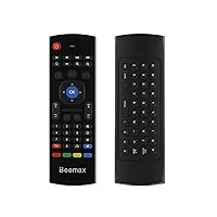 MX3 Fly Air Mouse Remote with Keyboard AMGUR 2.4G Mini Wireless Keyboard Air Mouse Combos IR Learning Remote Control for Android TV Box Raspberry Pi, PS3,PS4,XBOX 360, Mini PC, Google Smart TV Remote