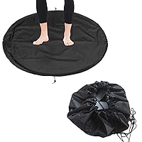 Surfing Wetsuit Changing Mat, Beach Waterproof Pad Carry Dry Bag with Handles Drawstring Portable for Water Sports Swimming Diving Kayaking Boating Camping Outdoors