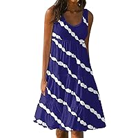 Women's Long Sleeve Mini Dress Casual Print Slip Beach Skirt Sundress Summer Dresses