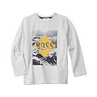 BOSS Boys T-Shirt with Mountains Print, Sizes 6-16