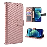 Wallet Folio Case for ZTE Z982, Premium PU Leather Slim Fit Cover for ZTE Z982, 2 Card Slots, 1 Transparent Photo Frame Slot, Comfortably, Pink