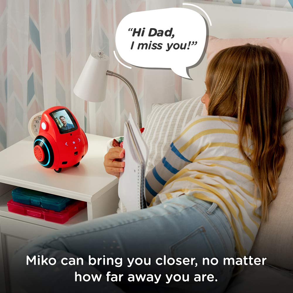 Miko 2: Playful Learning STEM Robot | Programmable + Voice Activated AI Tutor +Autonomous + Educational Games | 30+ Free Apps | Best Birthday Gift for 5 6 7 8 9 Boys and Girls