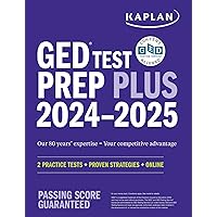 GED Test Prep Plus 2024-2025: Includes 2 Full Length Practice Tests, 1000+ Practice Questions, and 60+ Online Videos (Kaplan Test Prep) GED Test Prep Plus 2024-2025: Includes 2 Full Length Practice Tests, 1000+ Practice Questions, and 60+ Online Videos (Kaplan Test Prep) Paperback