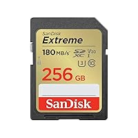 SanDisk Extreme 256GB UHS-I U3 SDXC Memory Card