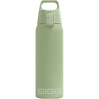 SIGG - Insulated Water Bottle - Shield Therm One Eco Green - Suitable For Carbonated Beverages - Leakproof - Dishwasher Safe - BPA Free - 90% Recycled Stainless Steel - Pink - 25 Oz