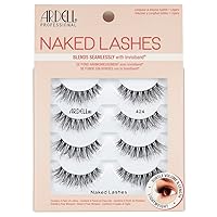 Ardell Strip Lashes Naked Lashes #424, 4 Pairs x 1-Pack