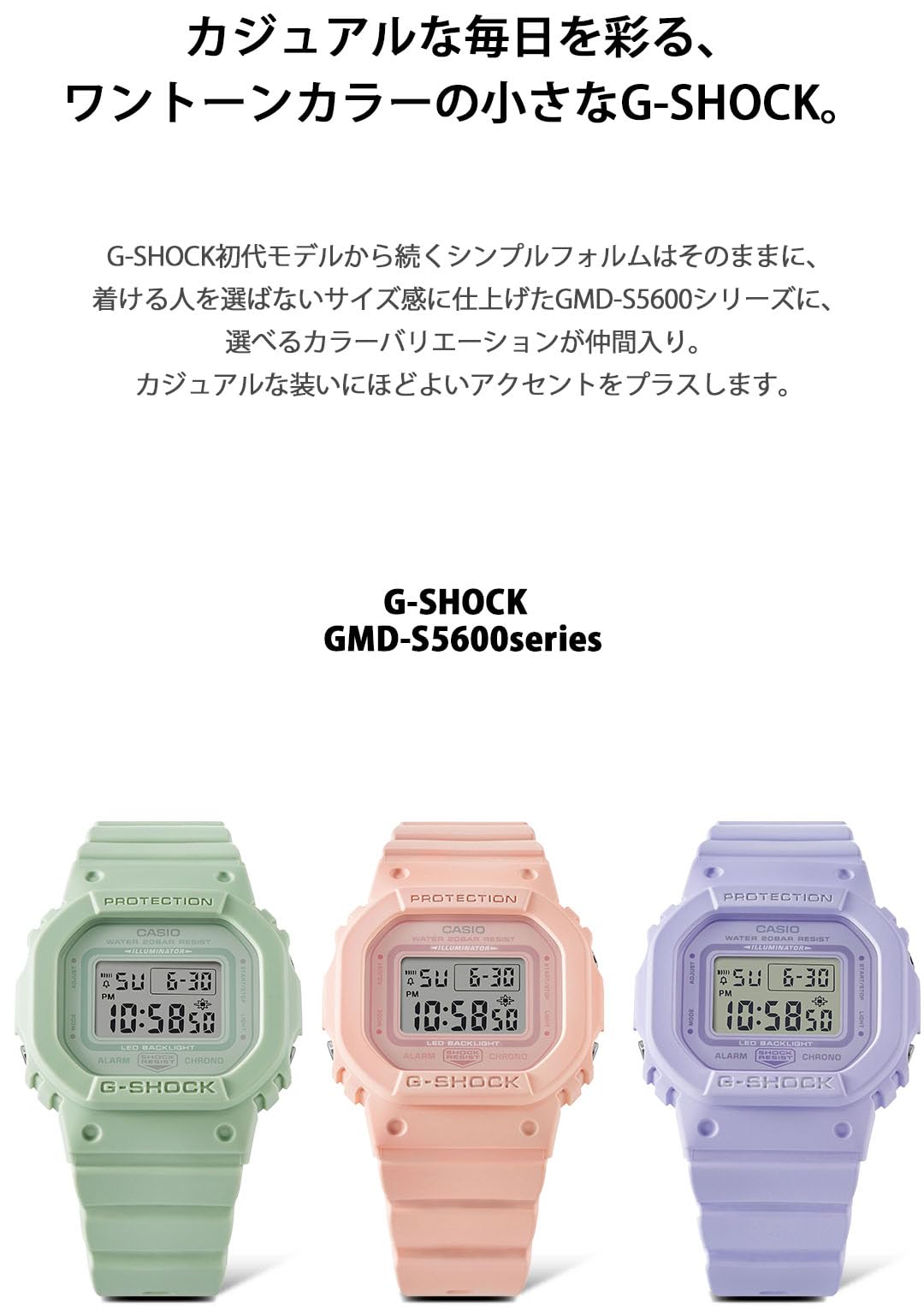Casio GMD-S5600BA-4JF [G-Shock (G-Shock) DW-5600 miniaturization, Thin Model] Watch Japan Import July 2023 Model