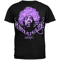 Old Glory Jimi Hendrix - Purple Haze T-Shirt Small Black