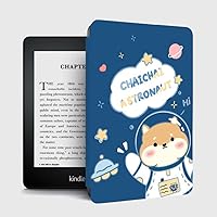 Slim Case for All-New Kindle(10th Gen, 2019 Release) - PU Leather Cover with Auto Wake/Sleep-Fits Amazon All-New Kindle 2019(Will not fit Kindle Paperwhite or Kindle Oasis), Space Corgi