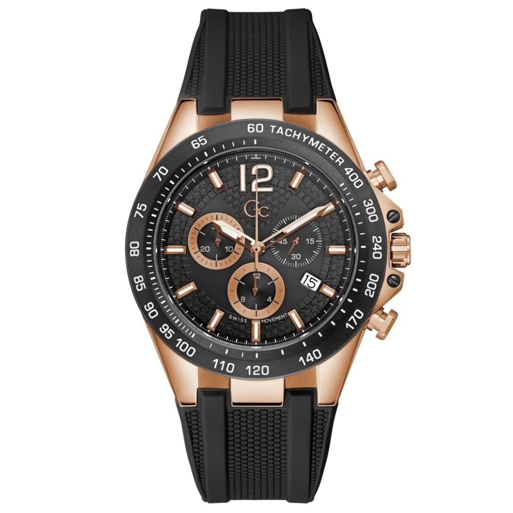 GC Audacious Men's Black Watch Z07002G2MF