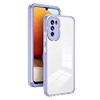 Anti-Scratch Case Clear Case Compatible with Motorola Moto G62 5G,Full Body Case Transparent Phone Case,Slim Protective Phone Cover Designed Transparent Anti-Scratch Shock Absorption Case Phone Case (