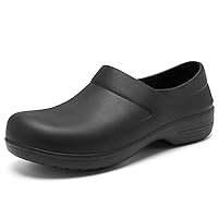 alcubieree Non Slip Work Shoes for Womens Slip on Waterproof Lightweight Comfor Clog for Nurse Food Service Healthcare Gardening Medical Kitchen Chef Cute