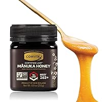 Comvita Manuka Honey (UMF 10+, MGO 263+) New Zealand’s #1 Manuka Brand | Premium Superfood for Nourishing Wellness | Raw, Wild, Non-GMO | 8.8 oz