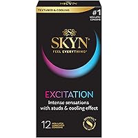 Excitation – 12 Count – Lubricated Latex-Free Condoms
