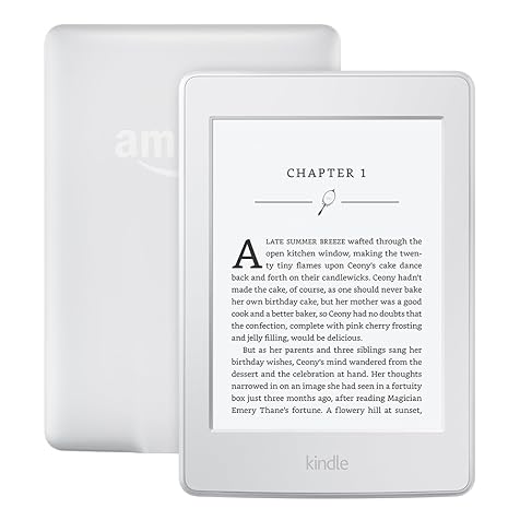 Kindle Paperwhite E-reader (Previous Generation - 2015 release) - White, 6" High-Resolution Display (300 ppi) with Built-in Light, Wi-Fi, Ad-Supported