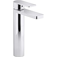 Kohler K-23475-4-CP Parallel Bathroom Sink Faucet, Polished Chrome