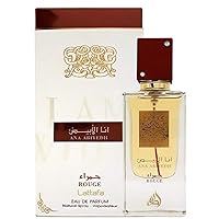 Lattafa Perfumes Ana Abiyedh Rouge Unisex EDP - Eau De Parfum 60ml(2 oz) I Saffron, Bitter Almonds Scents I