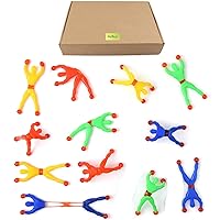40 Pcs Window Crawler Men, Multicolored Sticky Action Figure Rolling Men Wall Climbers Toys for Party Favor (Random Color)