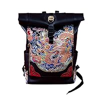 GAX China Designer embroidery backpack (Middle Embroidery)