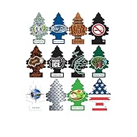 Little Trees Car Air Freshener Masculine Super Variety Pack 12 Count