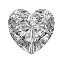 3CT Heart Cut Loose Moissanite Colorless VVS1 Clarity, Loose Gemstone, for Engagement Ring & Jewelry Use for Pendant/Ring/Earring/Gift, Loose Moissanite Diamond