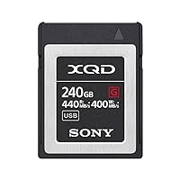 Sony Professional XQD G series 240GB Memory Card (QD-G240F/J) , Black