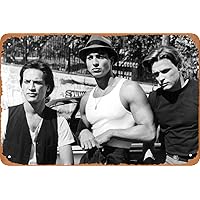 Blood in Blood Out：Bound by Honor Movie Poster Retro Metal Sign for Bar Man Cave Office Home Wall Decor Vintage Tin Sign Gift 12 X 8 inch