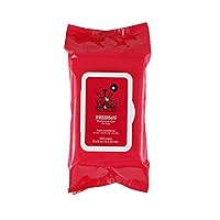 Freshen Deodorizing Wipes for Dogs | Eliminate Odors from Your Dog's Coat | Fresh Strawberries, 100 Count | Easy and Convenient Way to Freshen Your Pet Without A Bath, FF12825