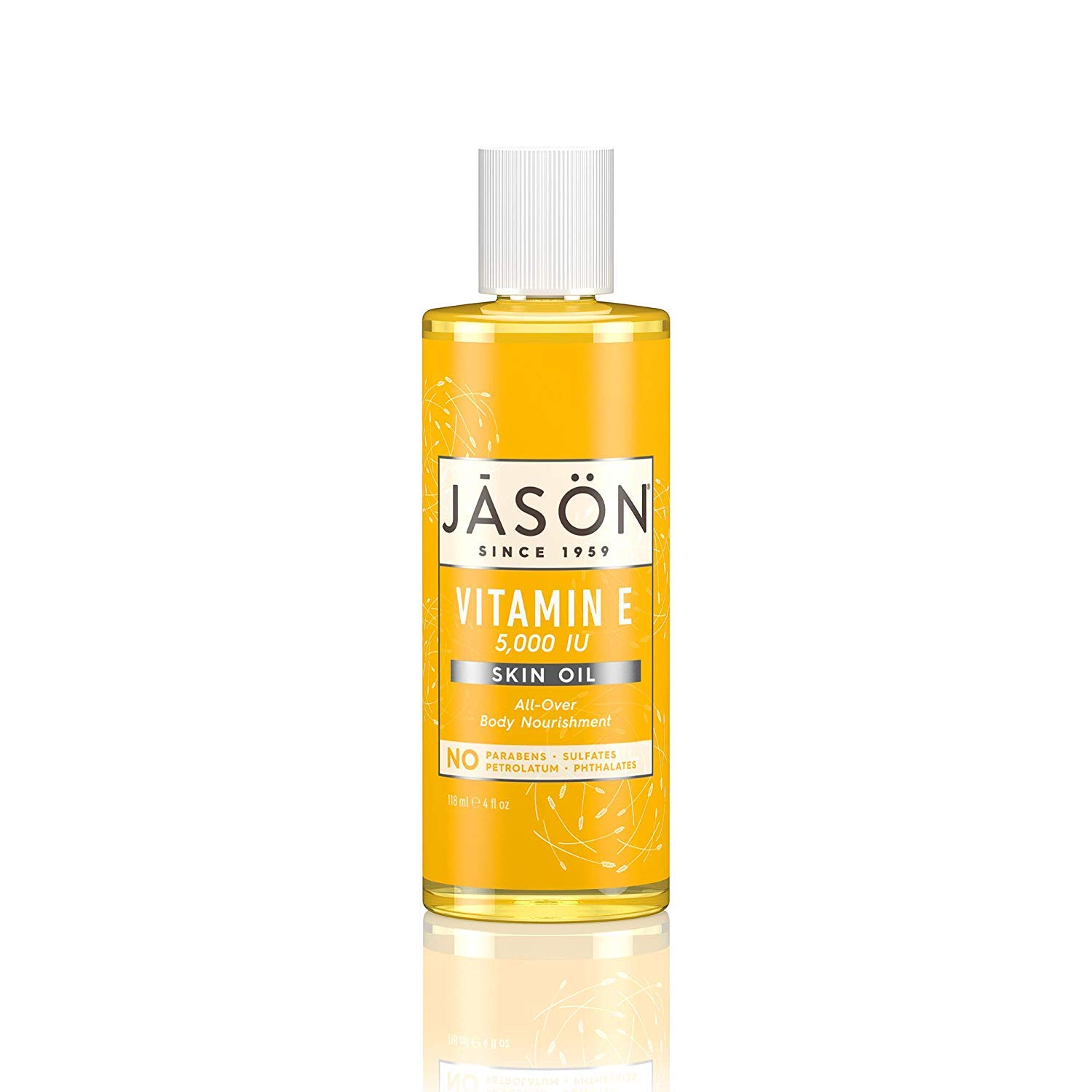 JASON Vitamin E 5,000 IU All Over Body Nourishment Oil, 4 oz. (Pack of 3) (Packaging May Vary)