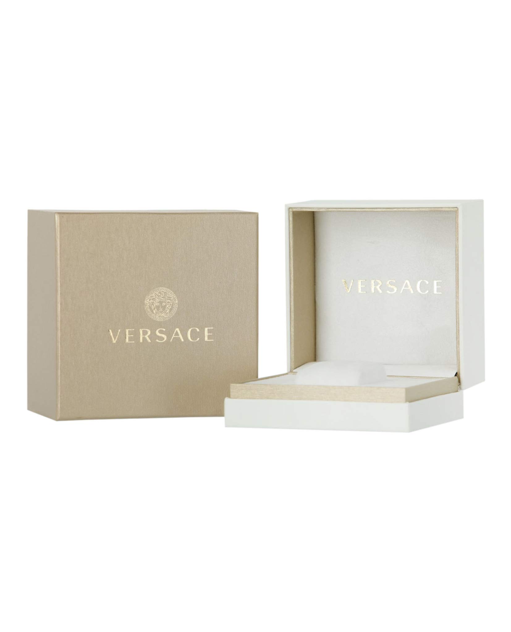 Versace Womens Champagne 38 mm Shadov Watch VEBM00618