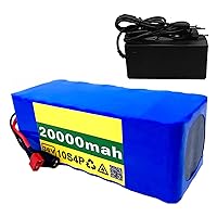 36V 20Ah Electric Bike Li-Ion Battery Pack, High Performance with BMS and 42V 2A Charger, for 350/500/750/1000W Electric Bicycle/Scooter Motor,Xt60
