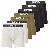 Levi's Mens Underwear 7 Pack Mens Boxer Briefs for Men Cotton Stretch