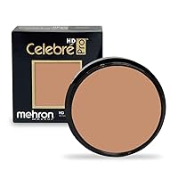 Mehron Makeup Celebre Pro-HD Cream Face & Body Makeup (.9 oz) (MEDIUM DARK 2)