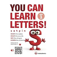 You Can Learn Letters! Book 1 - Pictures and Read-Along Sound - An Interactive Alphabet Book! You Can Learn Letters! Book 1 - Pictures and Read-Along Sound - An Interactive Alphabet Book! Paperback