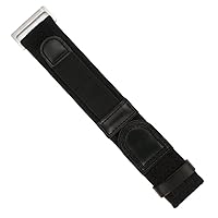 Black Nylon Watch Band for Luminox Colormark & Blackout Series