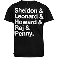 Big Bang Theory - Mens Slhrp T-shirt Medium Black