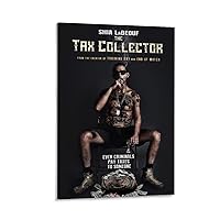 CCCUGFI The Tax Collector Movie Art Poster Actor Art Poster (1) Canvas Poster Bedroom Decor Office Room Decor Gift Frame-style 24x36inch(60x90cm)