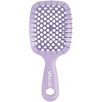 FHI HEAT UNbrush MINI Wet & Dry Vented Detangling Hair Brush, Lilac Light Purple
