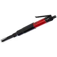 CP7120 Air Powered Adjustable Needle Scaler and Chisel, 4,600 BPM, Red