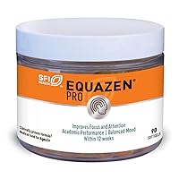 EQUAZEN PRO Fish Oil for Kids - Clinically Tested to Improve Focus, Learning + Behavior in Children, Teens - DHA/EPA Omega-3 + Omega-6 Supplement for Brain Support* (90 Softgels / 30 Servings)