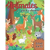 Animales para colorear (Spanish Edition)