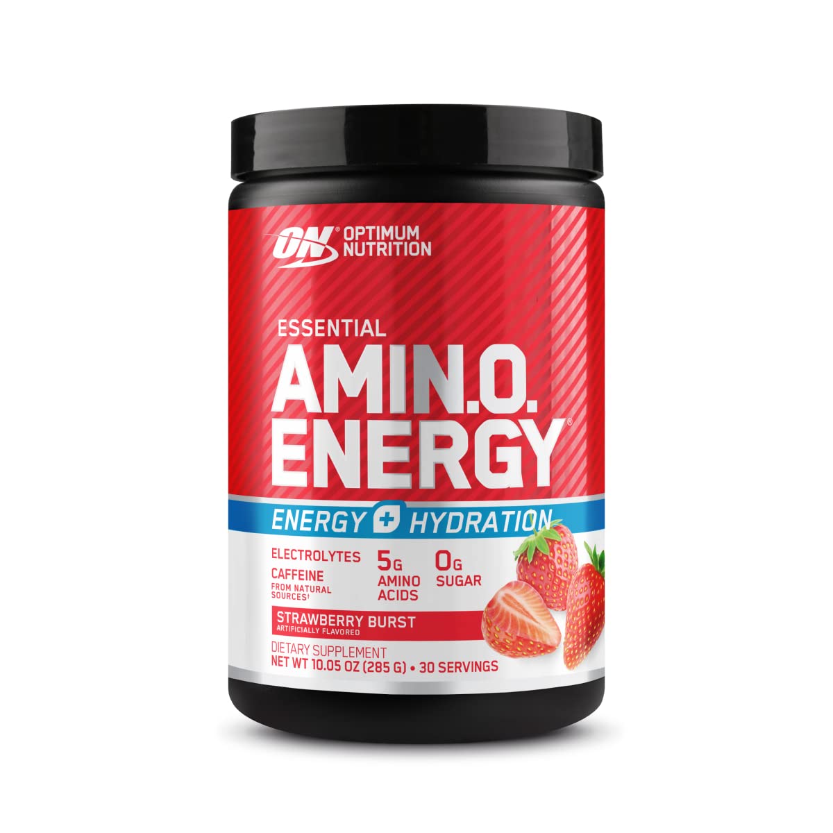 Optimum Nutrition Amino Energy Powder Plus Hydration & Amino Energy - Pre Workout with Green Tea, BCAA, Amino Acids