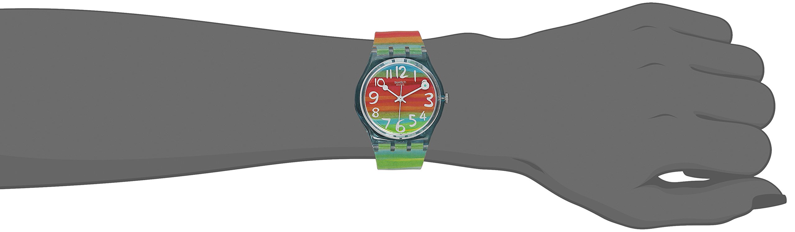 Swatch COLOR THE SKY Unisex Watch (Model: GS124)